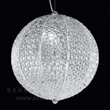 Светильник подвесной 520/1SP transparent IDL Италия  60W 22 см (без учета цепи) Хром Light globe