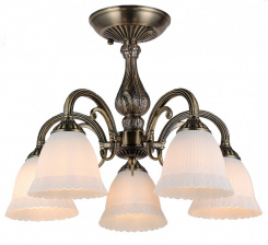 Потолочная люстра Versailles 1114/5PL Bronze