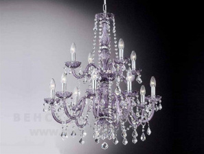 Люстра OR Illuminazione 454/8+4MC VIOLET