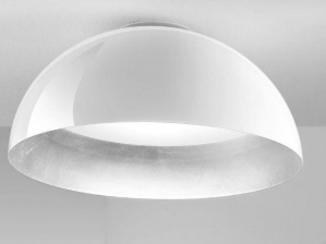 Светильник потолочный 478/35PF/E white silver IDL Италия  24W 18 см Белого цвета Amalfi