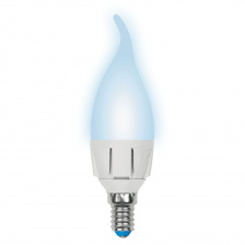Лампочка светодиодная  LED-CW37 7W/NW/E14/FR PLP01WH картон
