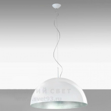Светильник подвесной 478/35/E white silver IDL Италия  24W 31 см (без учета цепи) Белого цвета Amalfi