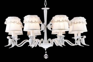 Подвесная люстра Oriole ORIOLE 70011-8C WHITE GOLD
