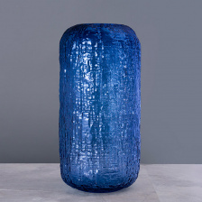 Мебель и интерьер/Вазы Cloyd KOWO Vase / выс. 34 см - синее стекло (арт.50021)