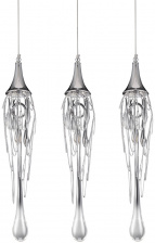 Подвесной светильник Goddess Tears P68009L-3 chrome
