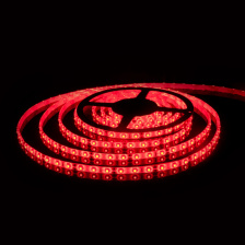 Светодиодная лента 12V 4,8W IP20 Лента светодиодная 12V 4,8W 60Led 2835 IP20 красный, 5м