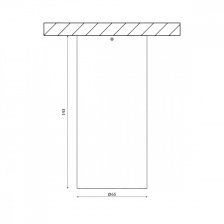 Точечный светильник VL-BASE VL-BASE-PIN-WW
