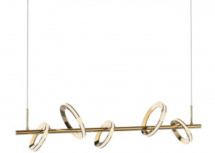 Подвесной светильник P0675 P0675-5D s-gold