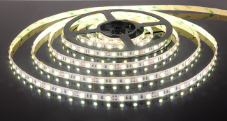 Светодиодная лента  Лента светодиодная 12V 14,4W 60Led 5050 IP20 холодный белый, 5м