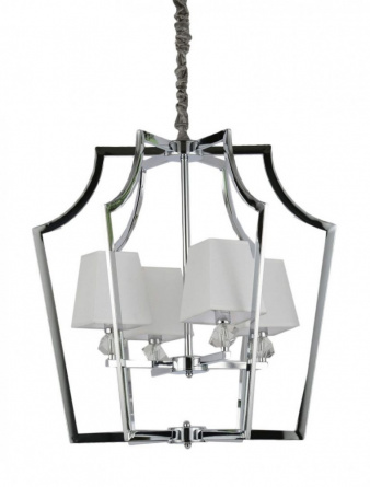 Подвесная люстра Montero LDP 1249-4 CHR+WT фото 1
