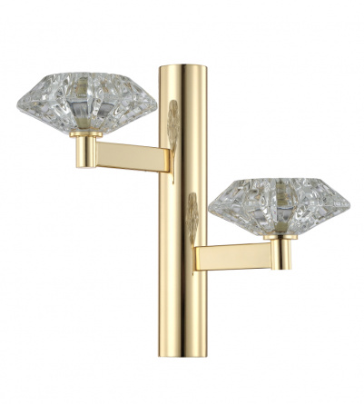 Бра Crystal Lux REBECA AP2 GOLD фото 1