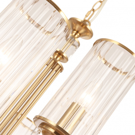 Люстра Crystal Lux GLORIA SP9 BRASS фото 5