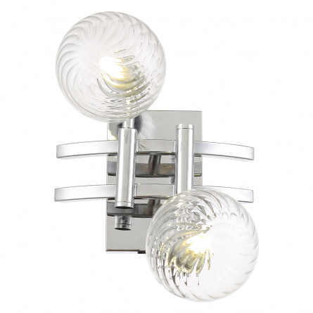 Бра Crystal Lux LUXURY AP2 CHROME фото 5