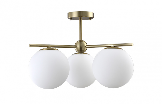 Люстра Crystal Lux FELIZ SP-PL3 BRONZE/WHITE фото 1