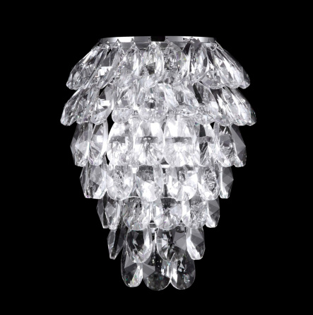 Бра Crystal Lux CHARME AP3 CHROME/TRANSPARENT фото 1