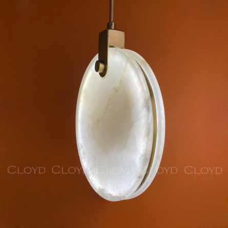 Подвесные светильники Cloyd BOSFOR-A P1 / Ø25 см - алебастр - латунь (арт.11164) фото 3