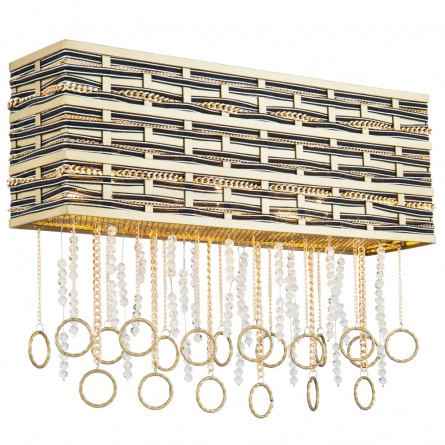 Настенный светильник Perso PERSO W4930.3 gold&black фото 1