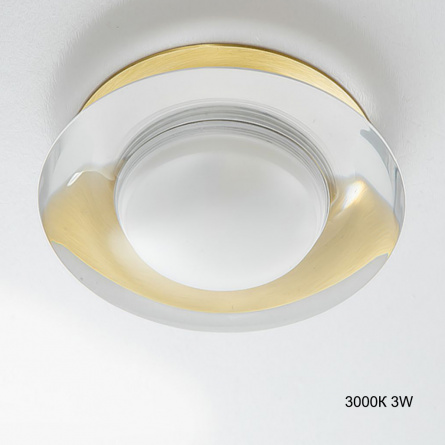 Встраиваемый светодиодный светильник LIS 3000К 3W фото 1