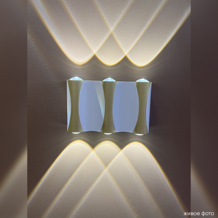 Бра Crystal Lux CLT 022W3 WH-GO 4000K фото 4