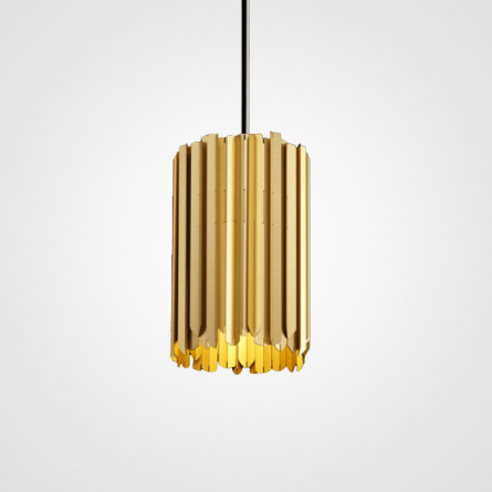 Подвесной светильник Tom Kirk Facet Pendant Gold фото 1