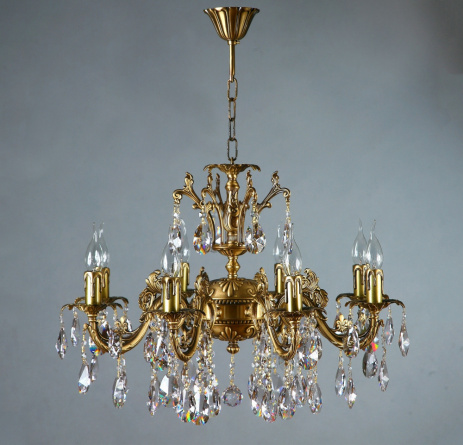 Подвесная люстра Granada 2118/8 AB Tear Drop фото 1