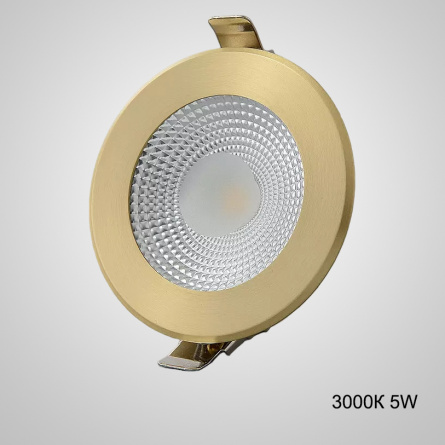 Встраиваемый светодиодный светильник ACT D10 3000К 5W фото 1