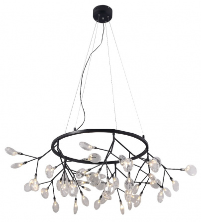 Бра Crystal Lux EVITA AP9 BLACK/TRANSPARENT фото 5