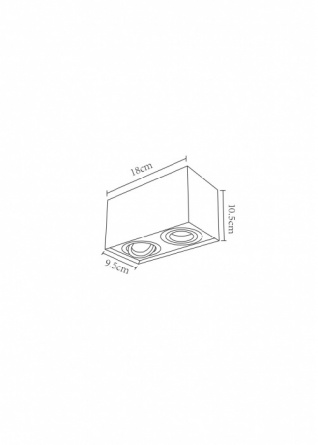 Точечный светильник Factor A5544PL-2WH фото 3