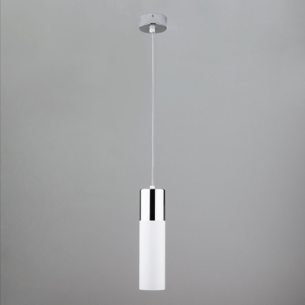 Подвесной светильник Double Topper 50135/1 LED хром / белый фото 1