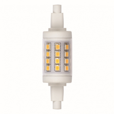 Лампочка светодиодная  LED-J78-6W/WW/R7s/CL PLZ06WH картон фото 1
