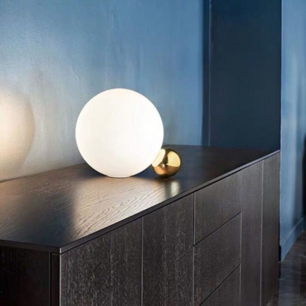Интерьерная настольная лампа Mono 10240T/1-D250 WH-GL фото 2