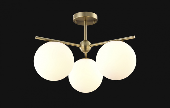 Люстра Crystal Lux FELIZ SP-PL3 BRONZE/WHITE фото 5