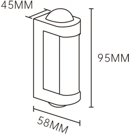 Настенный светильник уличный 30006LED 30006W/01LED фото 2