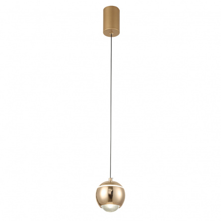 Светильник подвесной Crystal Lux CARO SP LED GOLD фото 3