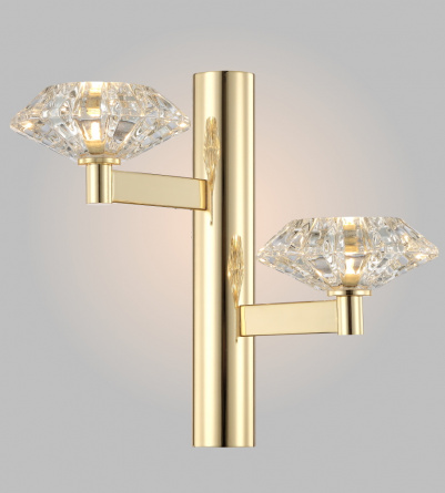 Бра Crystal Lux REBECA AP2 GOLD фото 4
