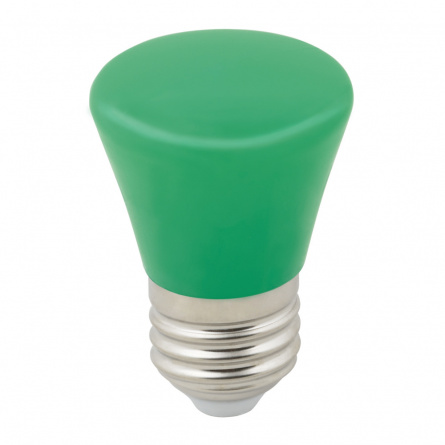 Лампочка светодиодная  LED-D45-1W/GREEN/E27/FR/С BELL фото 1