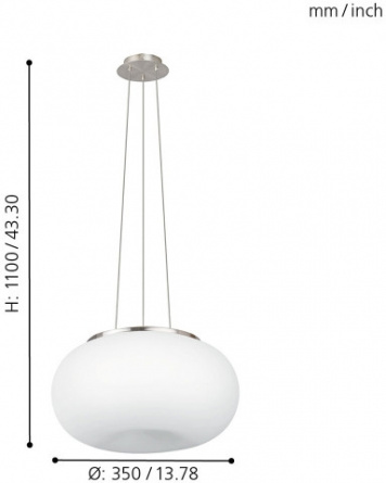 Подвесной светильник Optica 86814 фото 3