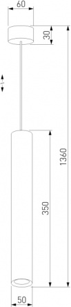Подвесной светильник Base 50248 LED фото 3