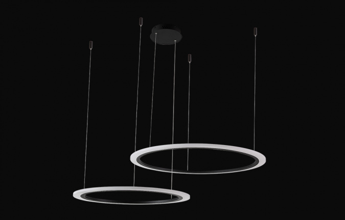 Люстра Crystal Lux MANZANA SP40W LED BLACK фото 16