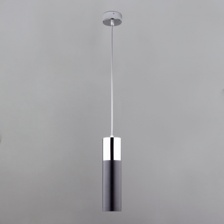 Подвесной светильник Double Topper 50135/1 LED хром / черный фото 1