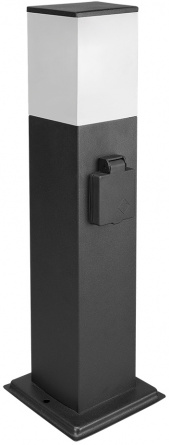 Наземный светильник Plate A3711PA-1BK фото 1