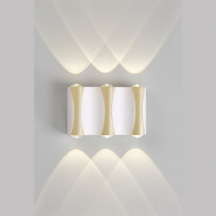 Бра Crystal Lux CLT 022W3 WH-GO 4000K фото 2