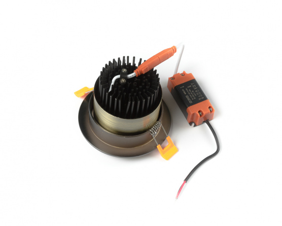 Светильник точечный L8809COB-10W-Bronze фото 2