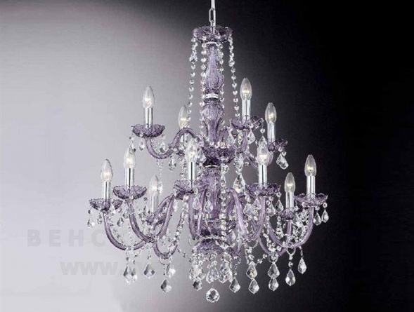 Люстра OR Illuminazione 454/8+4MC VIOLET фото 1