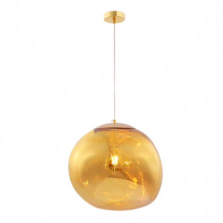 Светильник подвесной Crystal Lux MALAGA SP1 D360 GOLD фото 1