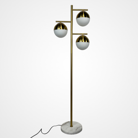 Торшер Geneva Glass Floor Lamp Triple фото 1