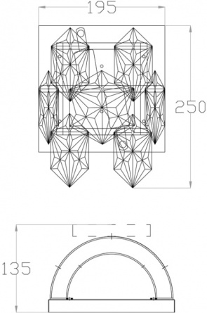 Бра  20MB3273-2 фото 3