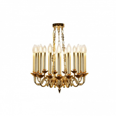 Подвесная люстра Louvre MD8551-15 GD фото 1
