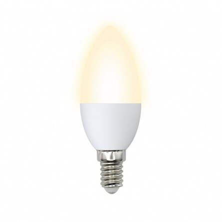 Лампочка светодиодная  LED-C37-7W/WW/E14/FR/NR картон фото 1