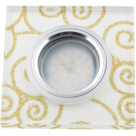 Точечный светильник Luciole DLS-L207 GU5.3 CHROME/WHITE фото 1